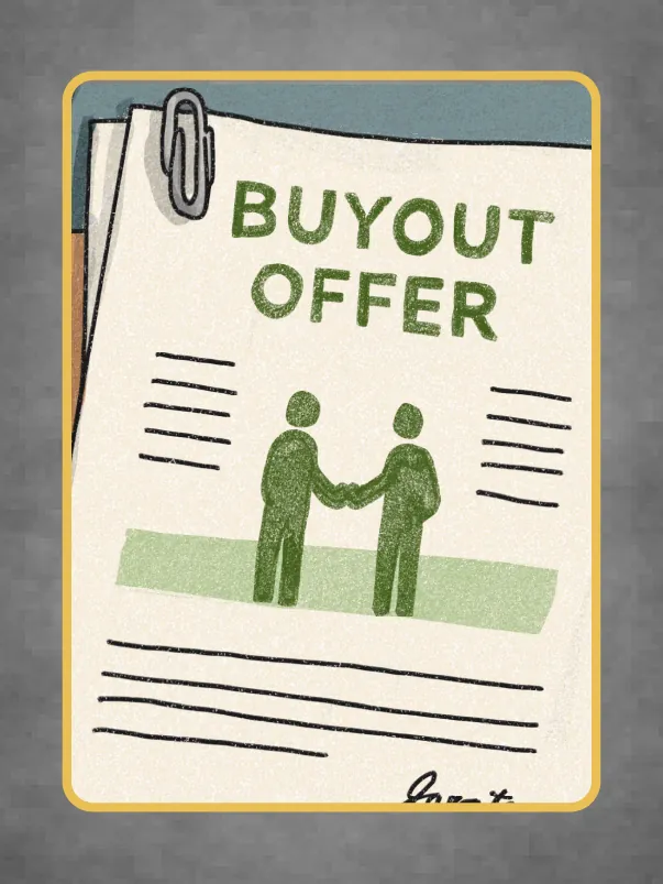 City Event card, Buyout