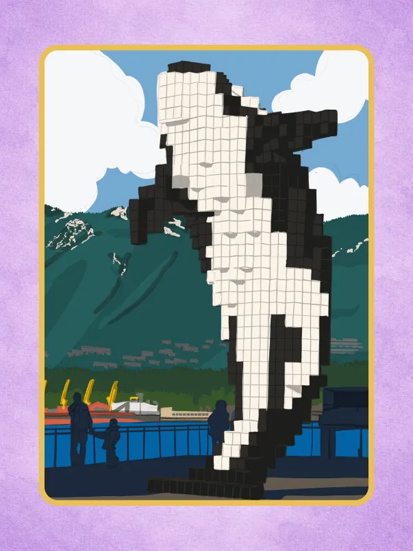 Public Art wildcard, Digital Orca