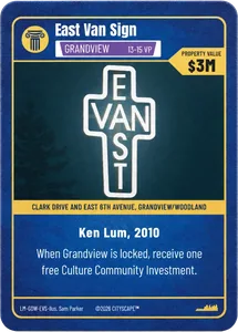 The East Van Sign landmark card